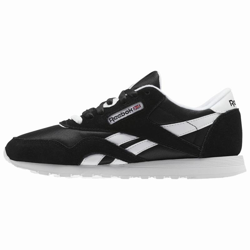 Reebok Classic Nylon Tenisky Damske - Čierne/Biele DK1430XQ